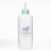 A bottle for feeding with a measured scale, 100 ml (nipple+funnel), blue