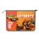 A4 notebook folder, with a zipper, with a metallic effect, transformers