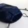 Bag for shoes on the lace, blue color