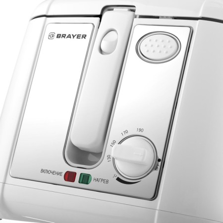 Fritical Brayer 2832BR-WH, 1800 W, 2.5 l, 130-190 ° C, white-5