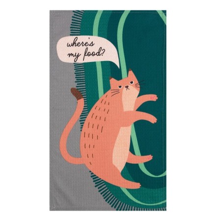 A set of kitchen towels Domestic Cats 35x60 cm - 4 pcs., 100% HL-5