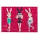 Napkin on the table "Happy XMAS", PVC, 40*29 cm