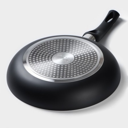 Field frying pan Basic, D = 26 cm, plastic handle, anti -stick coating, induction, black color-4