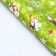 New Year. Paper packaging New Year's glossy "snowmen", 70 x 100 cm.