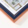 Photo frame plastic 13x18 cm "Dark blue with copper stroke" 1.4x16.2x21.2 cm