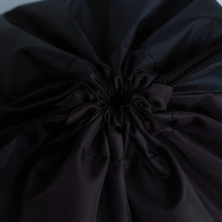 Shoe bag, martial material, black color, 30 x 40 cm-4