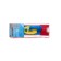 Nozzle for mop, flat microfiber, red/white color, 40 cm, set with a holder