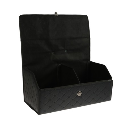 Organizer COFR in trunk, 67 x 30 x 31 cm, eco-leather, black-black-2