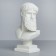 Gypsum figure famous people: Bust of Zeus - Poseidon, 17 x 9 x 29 cm