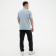 T-shirt male, light gray, size 46