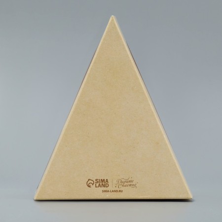 Cake box with a fork, confectionery packaging "Kraft", 14 x 9 x 12 cm-3