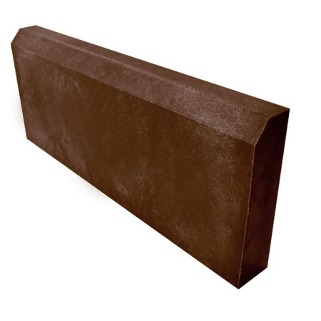 The border is paving, 50 × 5 × 20 cm, brown, BT-200-1
