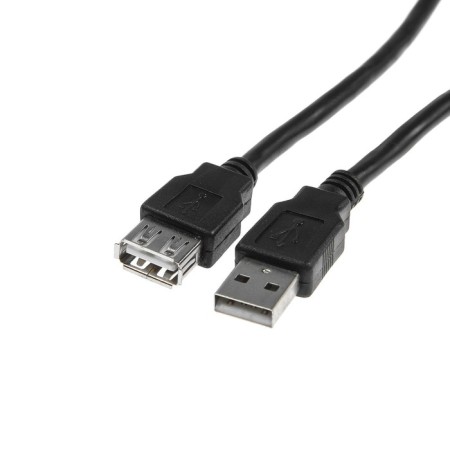 Luazon Cab-5, usb a (m)-usb a (f), 1.5 m, black-1