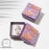 Gift box for earrings and ring "Night", 5 × 5 (the size of the useful part is 4.5 × 4.5 cm), color