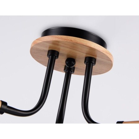 Ceiling light Ambrella Light, Modern, TR4731, 3HE27, Black Color-4