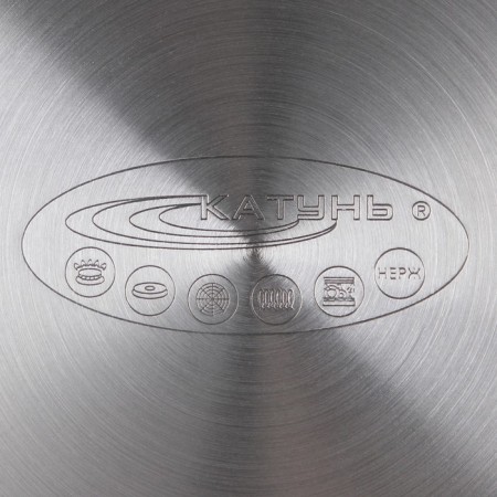 Skoroda "General catering", D = 22 cm, housing thickness 0.6 mm, bottom 3.5 mm, with a heat distribution layer, induction-4