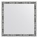 EvoFORM mirror in the baguette frame, 50 mm, 72x72 cm, color aged tree