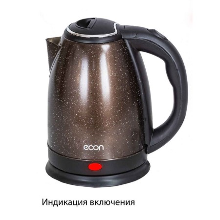 Electric kettle ECON ECO-1892 KE, 1,500 watts, 1.8 l, brown-2