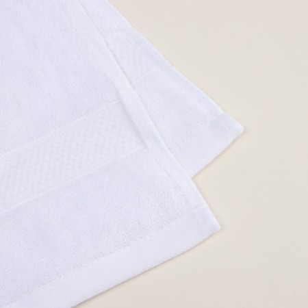 Tenagerly Trick SL Home: Classic "Blanc de Blanc" 100x180 cm, 100% cotton, 530 g/m2-11