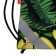 A bag for shoes 440 x 365 mm, Erich Krause, density 300D, with a reflective strip, Avocado Night
