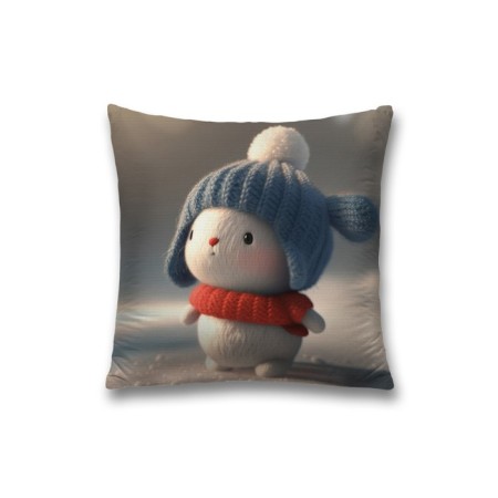Pillowess decorative “Cute Bunny”, on a zipper, size 45x45 cm