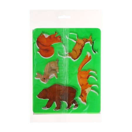 Drawing stencil "Forest Beasts", euro suspension-2