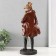 Souvenir Polystone "English Chargie-Zhiraffe in Red Camisole" 15.5x12x35 cm