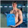 ONLYTOP swimming board, 39x27x4 cm, Mix color