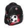 Frame backpack 36 x 28 x 20 cm, Grizzly, black/red