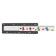 Penal case with a ruler, 64 x 210 x 25 mm, plastic, "bright everyday life"