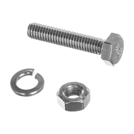 Bolt bolt master, with a hexagonal head, galvanized, Din933, M6x30 mm, 10 pcs-2