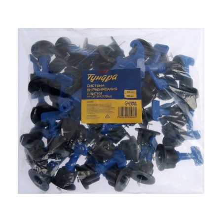 Tundra tile alignment system, reusable, 1.5 mm, 50 pieces-3