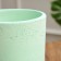 Flower pot "Roll" concrete, green, 4 l
