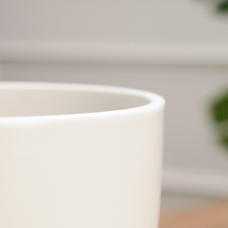 Flower pot "Color Gam" white 2.9l-2