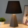 Alberte table lamp E27 40W gray 25x25x36cm Risalux