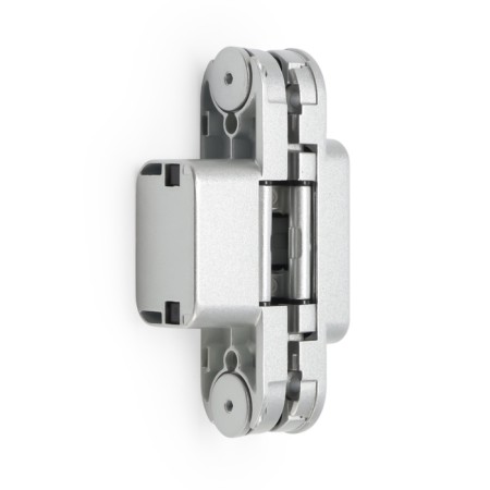 Loop Lockland hidden installation, 30x110 mm, with 3D regulation, matte chromium color-1