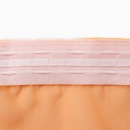 Curtain-tulle for the kitchen arch Witerra 285x160cm, peach, veil, PE100%-3