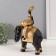 Souvenir Polystone "African Rudo with gifts on the elephant" 9.5x23x27.5 cm