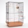 Birds Cage "Pigzon" No. 104-B, collapsible, 2 sections, 58 x 40 x 88 cm, beige