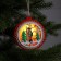 Christmas tree toy "Nutcracker", from batteries, glow warm white