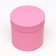 Pink hat box, 18 x 18 cm