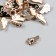 Buttons plastic for creativity on the leg "cloud" set of 20 pcs mix 1.5x0.9 cm