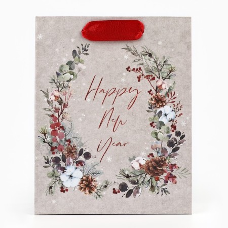 Craft vertical package “Waiting for a miracle”, S 12 x 15 x 5.5 cm, New Year-3