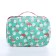 Lightning cosmetic bag, green color