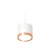 White sand/pink gold