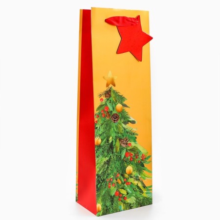 Package for the bottle "Wild Christmas tree", 12 x 36 x 8.5 cm-2