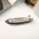 Hair hair clip "Grace" classic oval shine, 8.5 cm, silver