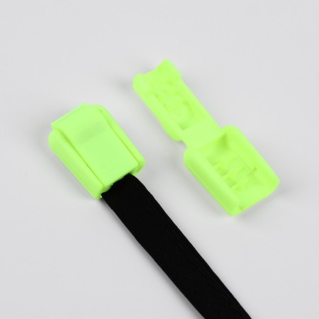 Set for laces, d = 5 mm, latch and tip, 2 pairs, light color-2