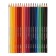 Pencils 18 flowers "locks", hexagonal