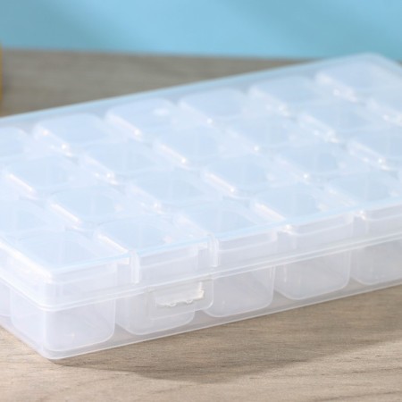 Ricco organizer for storage, 28 cells, 17.5 × 11 × 2.8 cm-3